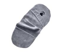 Serviette En Microfibre Pour Chiens Lingettes De Toilettage En Microfibre | Serviette de toilettage chien Pour Natation Baignade Activités Extérieures Animalerie Ca Gris clair