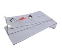 Serviette en microfibres - PEARL - 80 x 200 cm - Gris - Synthétique - Rectangulaire