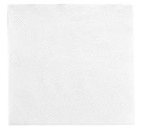 Serviette en ouate blanche micropoint 20 x 20 cm 2 plis pliée en 4 2400 unités Betik