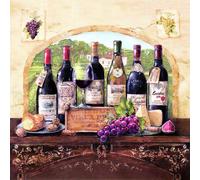 Serviette en papier Degustation De Vins