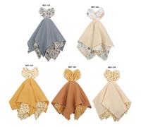 Serviette En Peluche Pour Bébé, Jouet Doux De Sommeil Pour Nouveau-Né, Serviette De Salive, Cadeau