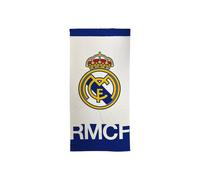 Serviette En Polyester Real Madrid Blanc 70X140