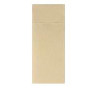 Serviette en soft aspect tissu kraft pliage kangourou 32 x 40 par 50