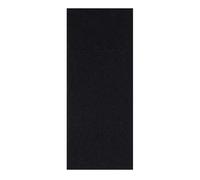 Serviette en soft aspect tissu noir pliage kangourou 32 x 40 par 50