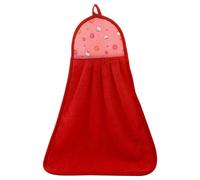 Serviette En Velours De Corail, Serrviette À Main Douce Absorbante, Torchon En Tissu Suspendu, Accessoires De Cuisine