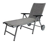 Serviette éponge XL pour bain de soleil Marbella, 70x200cm, Gris