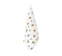 Serviette essentielle pour bébé en coton carré léger et absorbant, sac de toilette, bavoirs, serviette de visage pour un usage quotidien, tissu doux et mignon, petit carré en coton doux, cadeau
