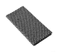 Serviette exfoliante double face en fibre de polyester douce pour la douche, longue forme rectangulaire pour atteindre toutes les zones du corps avec une riche création de mousse (grille)