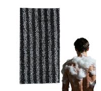 Serviette exfoliante | Serviettes de lavage double face - Chiffon japonais pour exfolier le corps, pour le nettoyage, le massage, la mousse, l'élimination de la peau morte, gommage des hommes, femmes