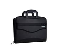 Serviette Homme Sac Affaires MultiFonction Grande Capacité Commercial Trieur A4 Serviette Porte-documents Sacoche MacBook Tablette