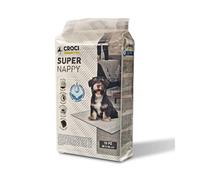 Croci - Serviette d'hygiène pour chien Canifrance Super Nappy x8 Beige 13x3x18 cm