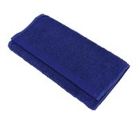 Serviette invité 30x50 cm 100% coton peigné ALBA bleu moyen