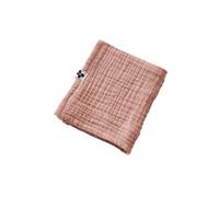 AltoBuy OUREA - Serviette Invité 30x50cm Gaze de Coton Rose pêche