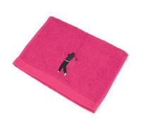 Serviette invite 33x50 cm 100% coton 550 g/m2 PURE GOLF Rose Fuchsia