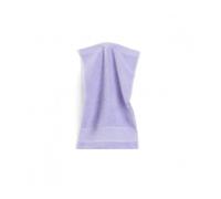 Serviette invité - Couleur : violet clair - Avec champ Aida à broder.