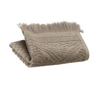 Serviette invité uni Vivaraise Zoe Gris 30x50 cm