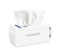 Serviette Jetable pour le Visage, 100 pièces Serviette Visage Skincare Pour Les Peaux Sensibles, Lingettes Bébé, Soins, Démaquillage, Nettoyage