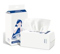 Serviette Jetable pour le Visage, 200 pièces Serviette Visage Skincare Pour Les Peaux Sensibles, Lingettes Bébé, Soins, Démaquillage, Nettoyage