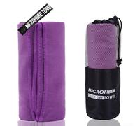 Serviette légère à séchage rapide pour salle de sport et natation en microfibre douce pour un toucher doux, portable et pratique (50 x 120 E)