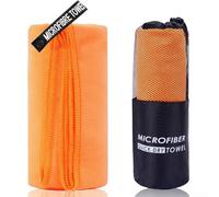 Serviette légère à séchage rapide pour salle de sport et natation en microfibre douce pour un toucher doux, portable et pratique (80 x 180 g)