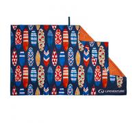 Serviette LIFEVENTURE Printed SoftFibre Trek Towel Giant Planches de surf