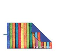 Serviette Lifeventure Recycled Softfibre Towels (Striped Planks) TU