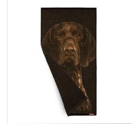 Serviette LivingActive à motif animalier Chien de chasse