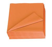 Serviette Lotus papier orange - paquet de 150 - Tork Orange G
