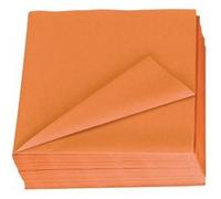 Serviette de table Tork Serviette Lotus papier orange - paquet de 150 -