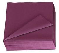 Serviette de table Tork Serviette Lotus papier prune - paquet de 150 -