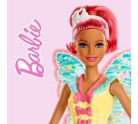 Serviette magique Barbie Fée Papillon, paquet de 36 - 30x30 cm
