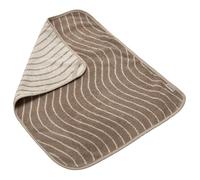 Serviette MATTY design Woodland. Cappuccino