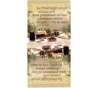 Serviette microfibre à message History and heraldry 70 x 35 cm G