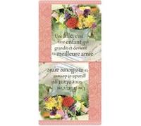 Serviette microfibre à message History and heraldry 70 x 35 cm G