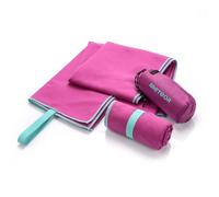 Serviette microfibre - METEOR - METEOR - Séchage rapide - Avec housse - 80x130 cm