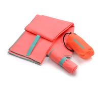 Serviette Microfibre METEOR - Séchage rapide - S - 42x55 cm - Corail