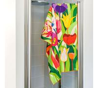 Serviette microfibre multicolore