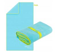 Serviette microfibre NILS Aqua NAR12 Bleu 180x100 cm