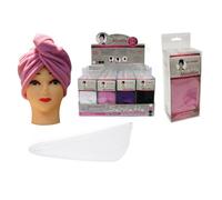 Serviette Microfibre Spécial Cheveux Super Absorbante Noir