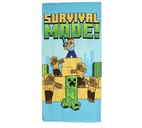 Serviette Minecraft, Tissu Doux et Absorbant, Design Minecraft, Parfaite pour la Plage ou la Piscine