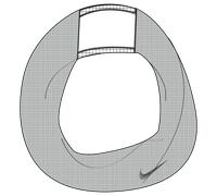 Nike Cooling Loop Écharpe Adulte Unisexe, Gris fumé/Anthracite/Anthracite, Taille Unique