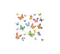 Serviette « Nuée de papillons » 20 pièces