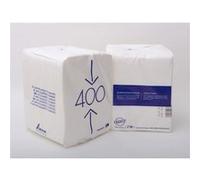 Serviette ouate 29x29 nature blanc ecolabel colis de 3200 Manufacture De L'Ephemere (Cgmp) Blanc G