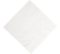 Serviette ouate blanche 400 mm - Duni - Lot de 1000 Noir G