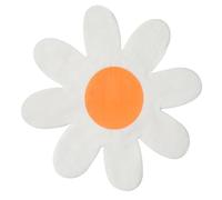 Serviette Papier Anniversaire Crème Blanche Orange Serviette Anniversaire en Papier Anniversaire Serviettes Papier Jetables de Table Cocktail Mariage Décoration pour Partys 10 Paquet(33x33cm)