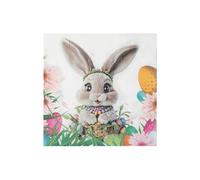 Serviette Papier Anniversaire Lapin Gris Rose Serviette De Table Mariage Serviettes Papier Jetables Cocktail Jetables De Table Mariage Décoration Pour Partys Célébrations 20 Paquet(33x33cm)