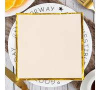 Serviette Papier Beige Or Serviette de Table Anniversaire Jetables Cocktail Mariage Décoration de Table pour les Partys Célébrations Papier Toilette 5 Paquet(33x33cm)