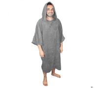 Vivezen – Serviette poncho de bain ou de plage – Adulte – Trois coloris