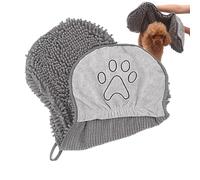 Serviette pour chien | Serviette portable absorbante en microfibre douce | Serviette de bain pour chiot | Pour chiot, petite et grande race, nettoyage de, lavage et toilettage