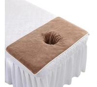 Serviette Pour Le Visage Sur Lit Massage - Serviette de Lit avec Trou pour Visage | Tissu de Repos pour Table Massage - Pour Les Hôtels Voyages Appartements Maisons Salons Cliniques Crèches